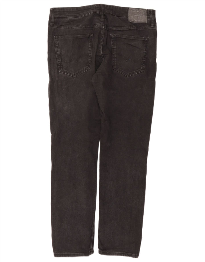 Jack & Jones Ανδρικό Τζιν GLENN Slim W34 L32 Γκρι βαμβακερό