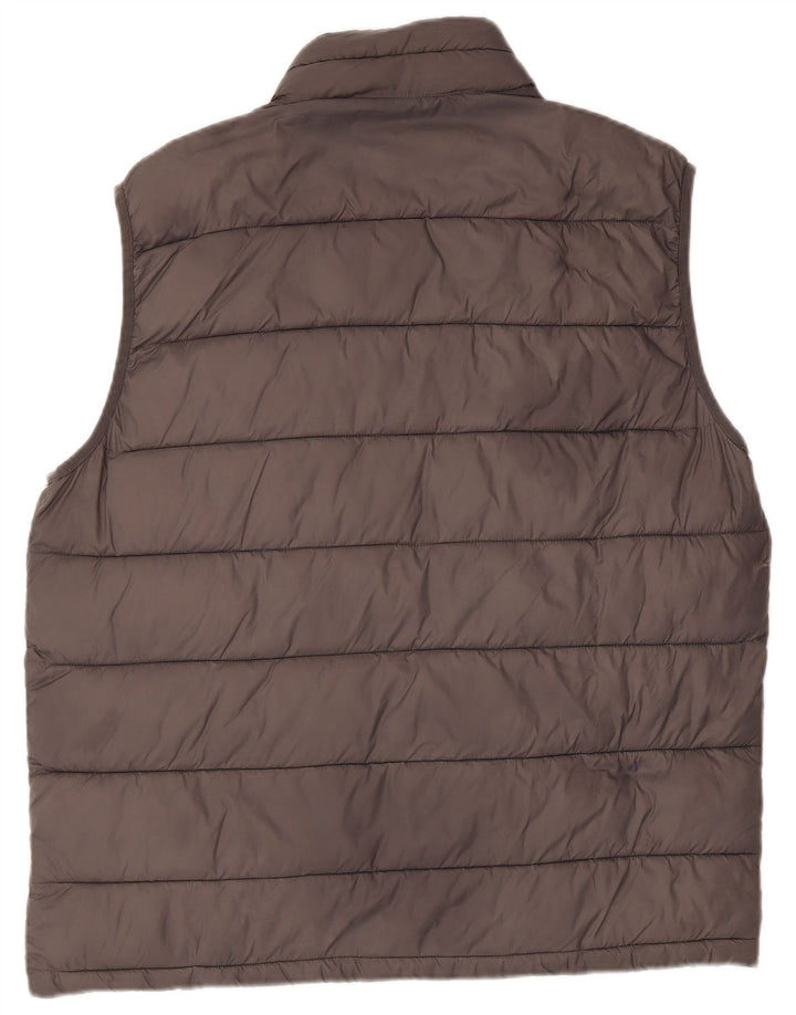 Jack Wills Ανδρική επένδυση Gilet UK 40 Large Grey Nylon