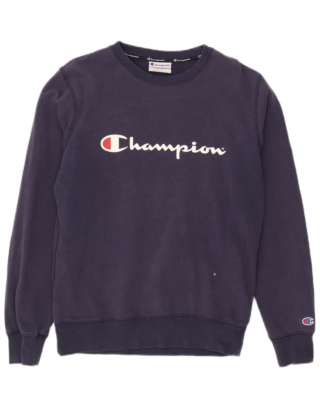Ανδρικό γραφικό φούτερ Champion Jumper Small Navy Blue Cotton