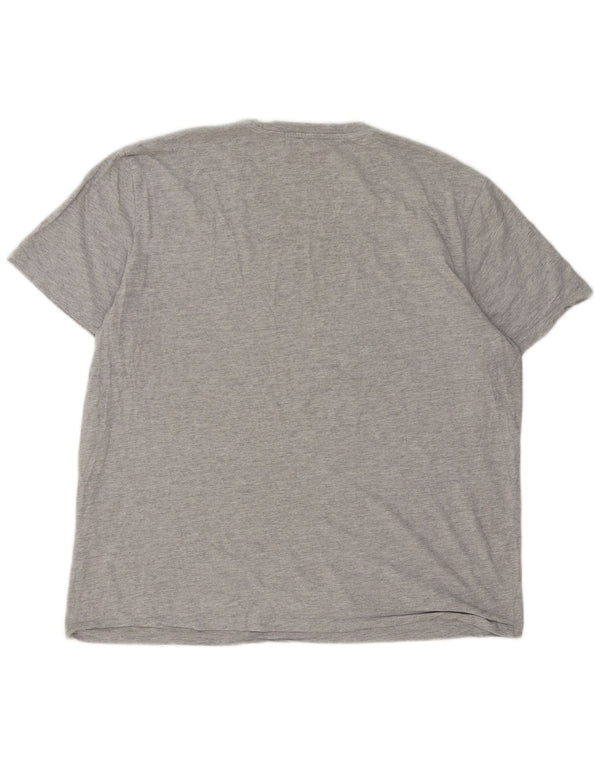 Jack & Jones Ανδρικό T-Shirt Top 2XL Γκρι βαμβακερό
