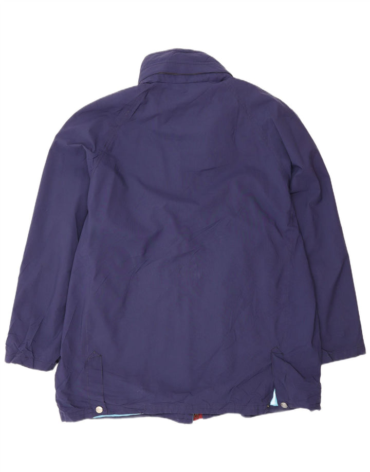 Cassin Mens Utility Jacket IT 54 2XL Navy Blue Polyester