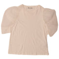 Zara Γυναικεία Μπλούζα Τοπ UK 10 Small White Cotton