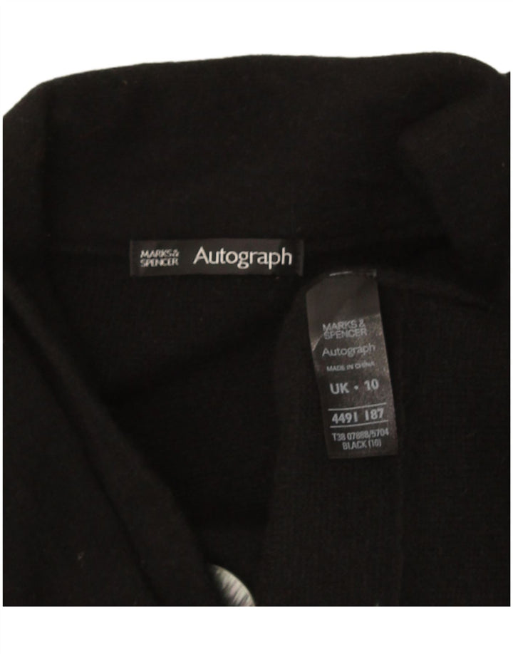 Marks & Spencer Γυναικείο πουλόβερ Cardigan Autograph UK 10 Small Black