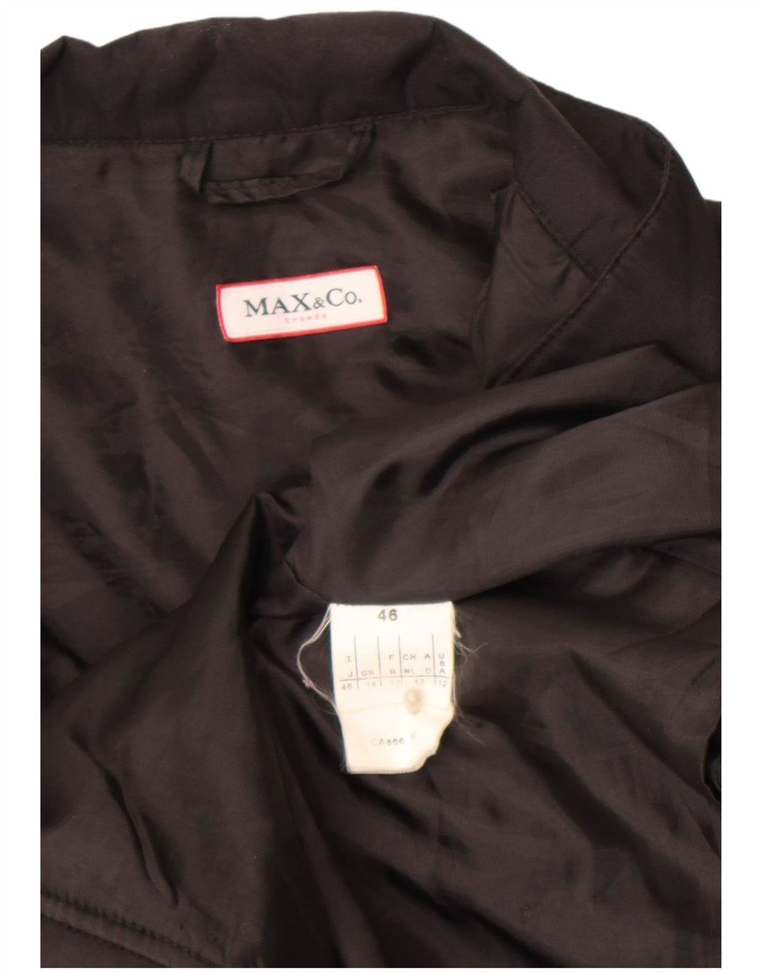 Max & Co. Γυναικείο Μπουφάν Windbreaker UK 14 Large Black
