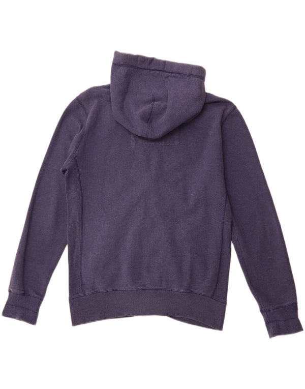 Ανδρικό πουλόβερ με κουκούλα με φερμουάρ Superdry XL Navy Blue Cotton