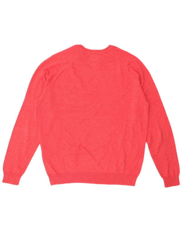 Ανδρικό πουλόβερ SUPERDRY Crew Neck Jumper XL Κόκκινο βαμβακερό