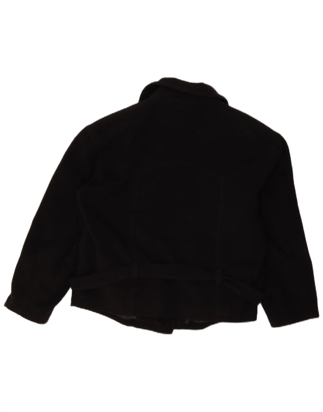 Vintage Γυναικείο Biker Jacket UK 14 Large Μαύρο