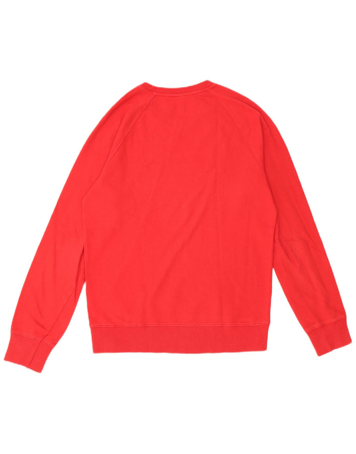 Ανδρικό φούτερ Benetton Jumper μεγάλο κόκκινο βαμβακερό