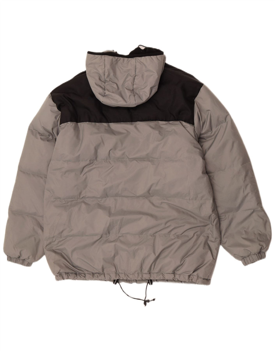 Ανδρικό μπουφάν με κουκούλα Fishbone UK 38 Medium Grey Colourblock Nylon