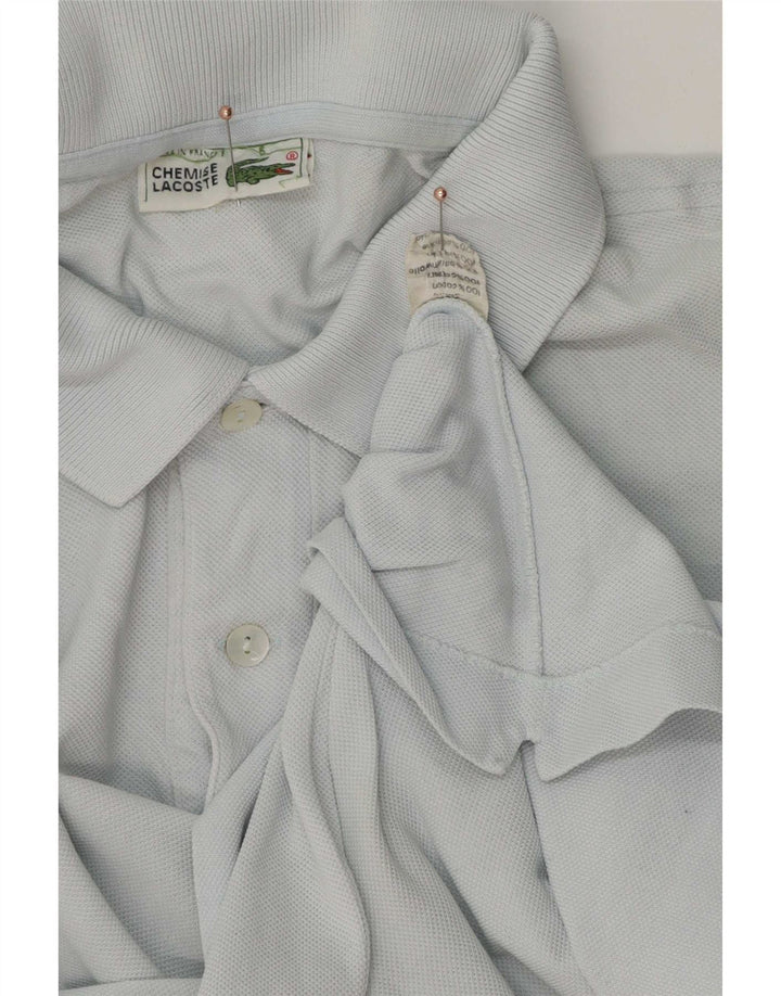 Ανδρικό μπλουζάκι πόλο Lacoste, μέγεθος 5, μεγάλο μπλε βαμβακερό
