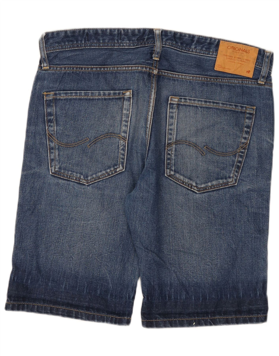 Jack & Jones Ανδρικό τζιν σορτς μεγάλο W34 μπλε βαμβακερό