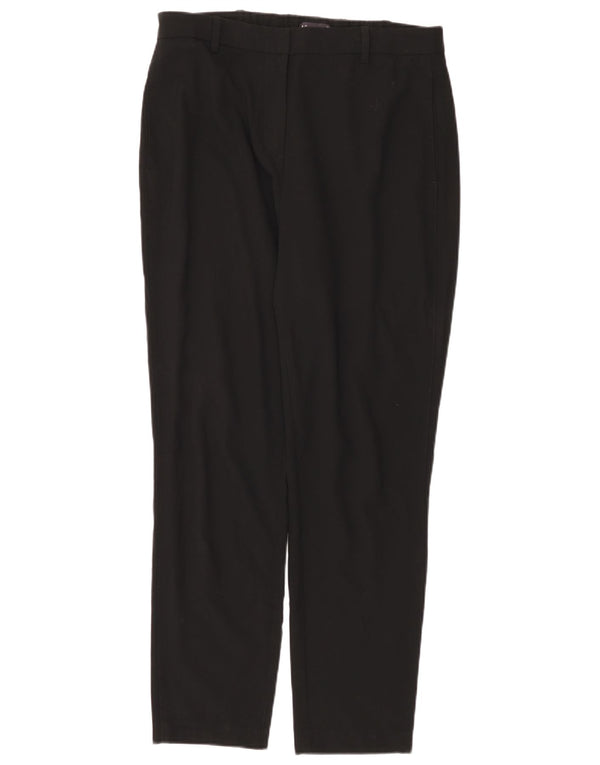 Marks & Spencer Γυναικείο κωνικό παντελόνι Chino UK 14 μεγάλο W32 L29 μαύρο