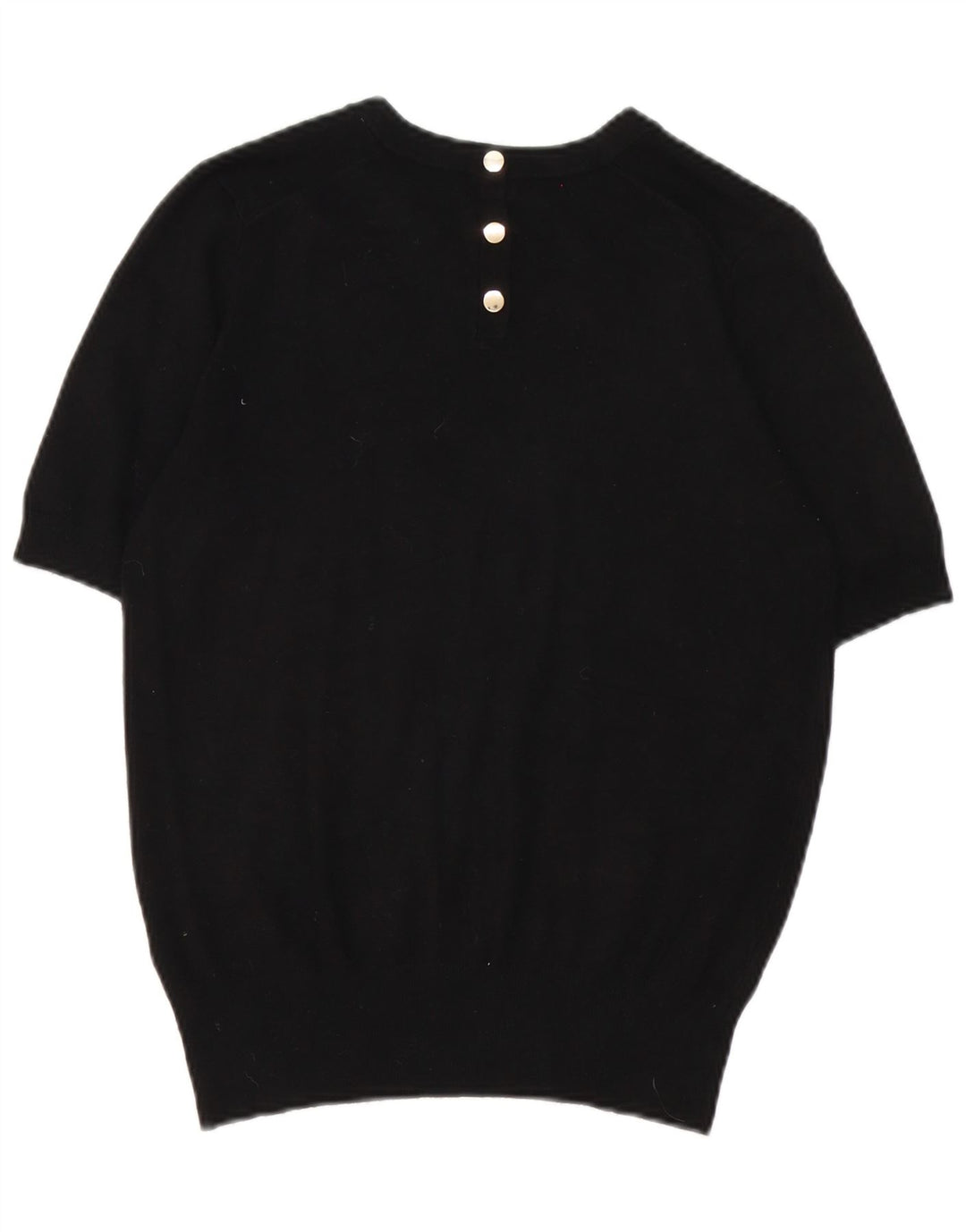 Zara Γυναικείο T-Shirt Top UK 14 Medium Black