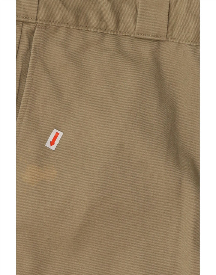 DICKIES Ανδρικό ίσιο παντελόνι Chino W50 L30 Χακί Βαμβακερό