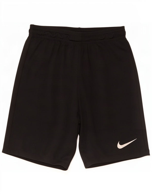 Ανδρικό αθλητικό σορτς Nike Dri Fit, μικρό μαύρο πολυεστέρα
