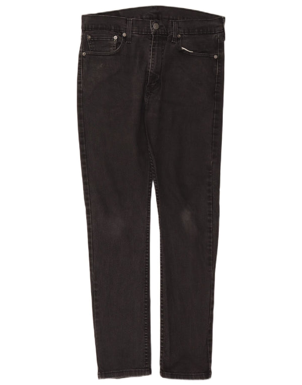 Levi's Mens 510 Skinny Jeans W33 L32 Γκρι βαμβακερό