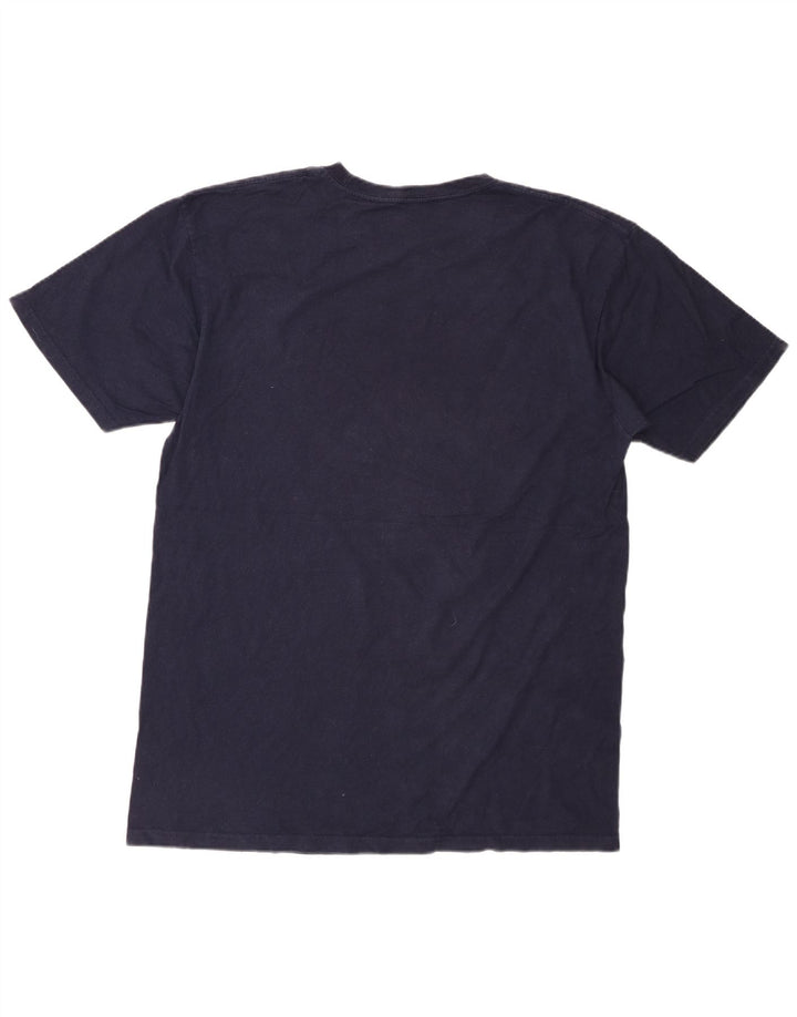Γραφικό T-Shirt Ανδρικό VANS Classic Fit Top Large Navy Blue από βαμβάκι