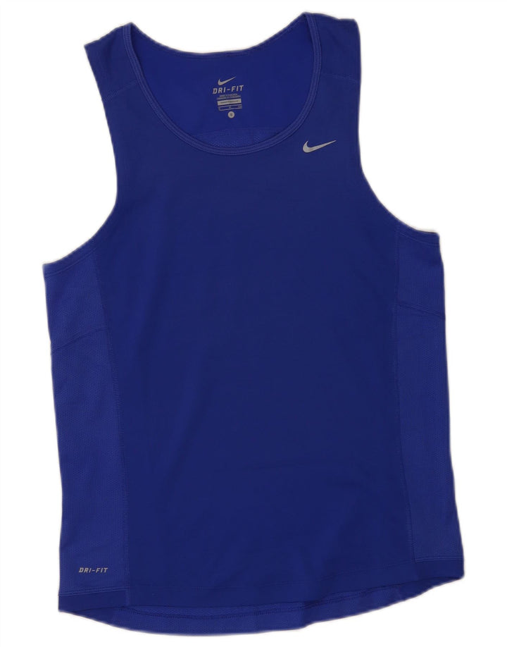 Ανδρικό φανελάκι Nike Dri Fit Small Blue