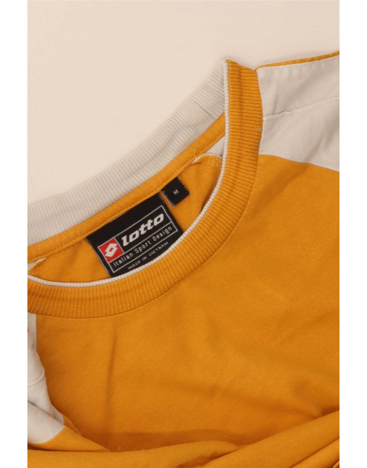 Ανδρικό T-Shirt Lotto Top Medium Yellow Colourblock