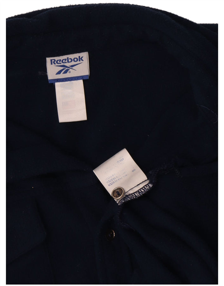 Ανδρικό πουκάμισο Reebok Fleece Μεγάλο Navy Blue Polyester