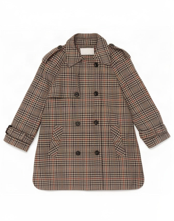 Zara Γυναικεία καμπαρντίνα UK 14 Medium πολύχρωμο Houndstooth