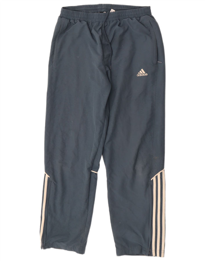 Ανδρική αθλητική φόρμα Adidas Παντελόνι μεσαίου μπλε πολυεστέρα