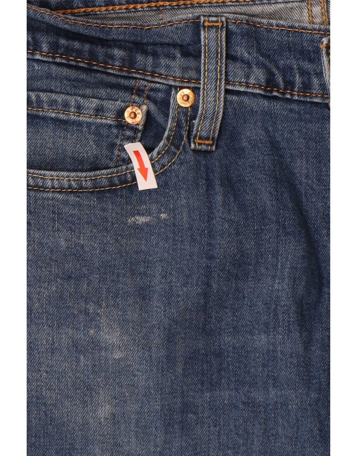 Levi's Mens 511 Slim Jeans W32 L32 Blue Cotton