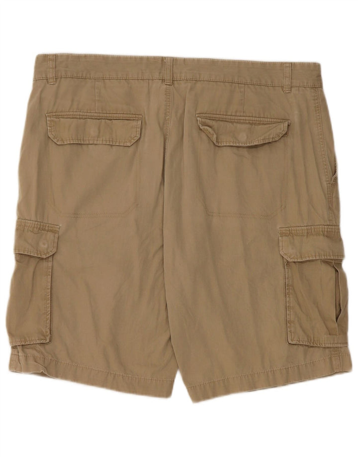 Ανδρικό σορτς Cargo Marks & Spencer W36 XL Μπεζ βαμβακερό