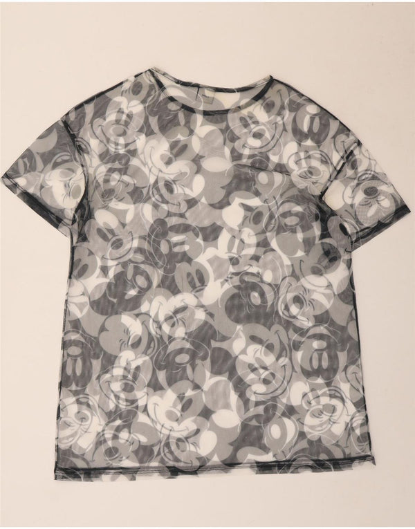 Disney Ανδρικό μπλουζάκι γραφικό Mickey Mouse Top Large Grey