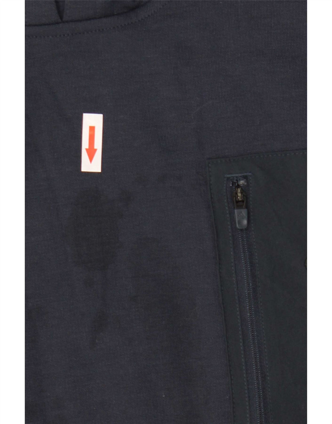 Adidas Ανδρικό Hoodie Jumper XL Navy Blue Polyester