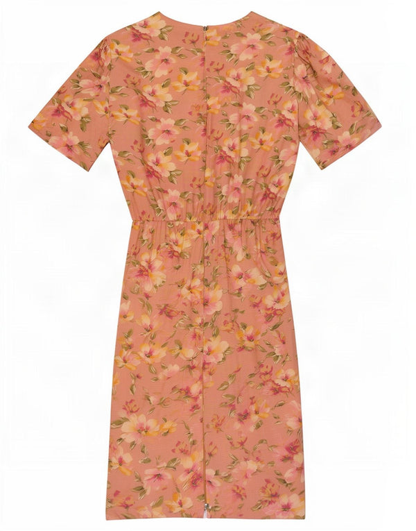 Γυναικείο φόρεμα Jean Paul UK 14 Medium Pink Floral