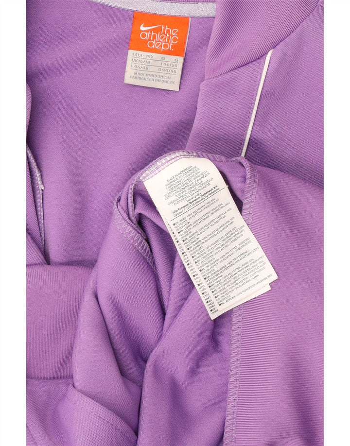 Γυναικεία φόρμα Nike Top Jacket UK 16/18 Large Purple Polyester