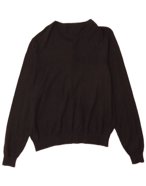 Marks & Spencer Γυναικεία Ζακέτα πουλόβερ UK 18 XL Μαύρη βισκόζη