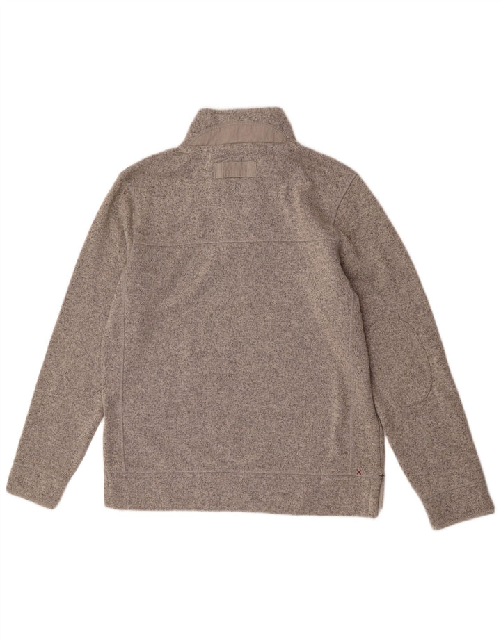 FAT FACE Ανδρικό φούτερ Airlie με λαιμόκοψη Jumper με μεγάλο γκρι φλύκταινα