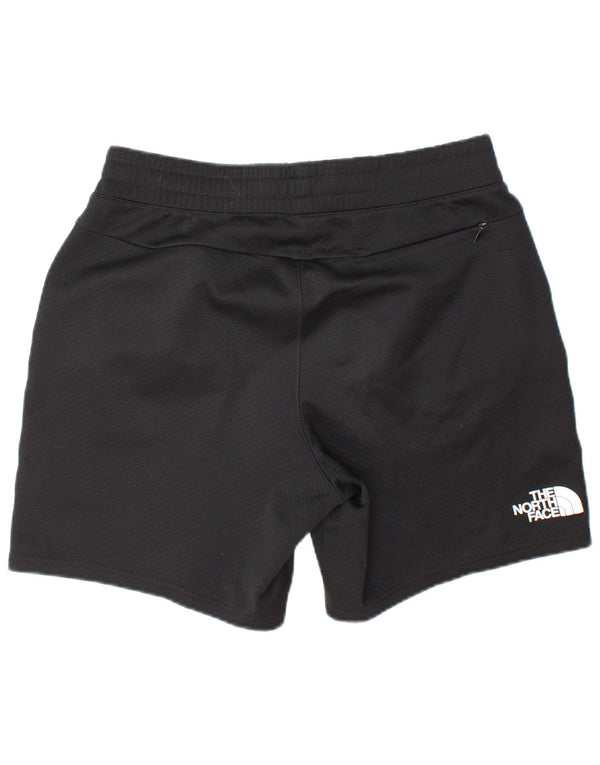 Ανδρικό γραφικό αθλητικό σορτς North Face, μεσαίο μαύρο πολυεστέρα
