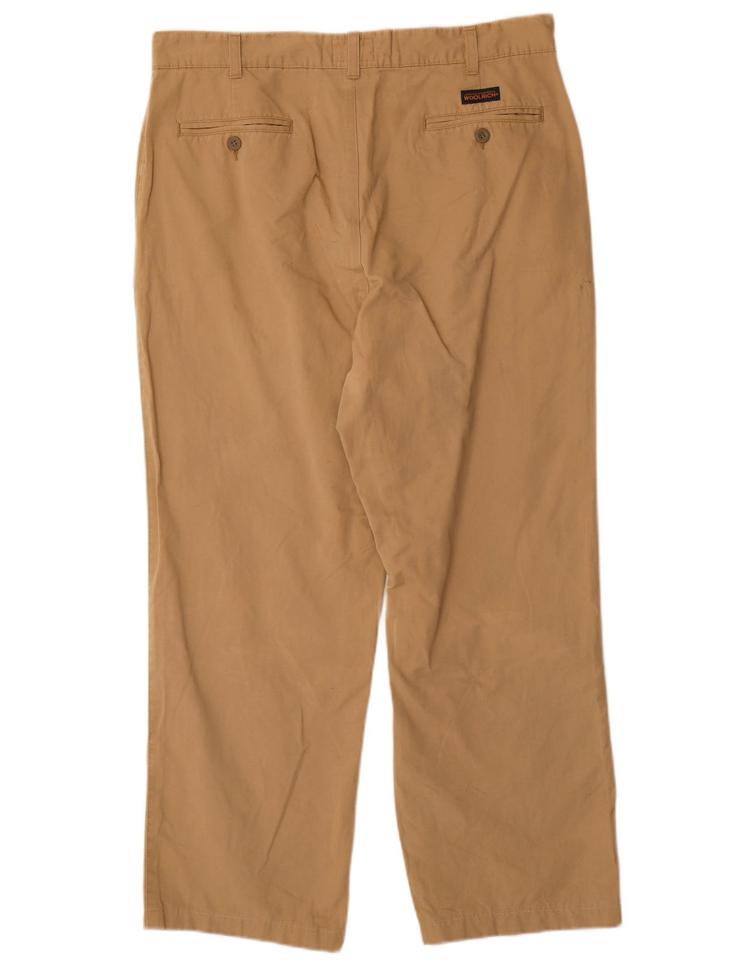 WOOLRICH Ανδρικό ίσιο παντελόνι Chino W36 L28 Μπεζ βαμβακερό