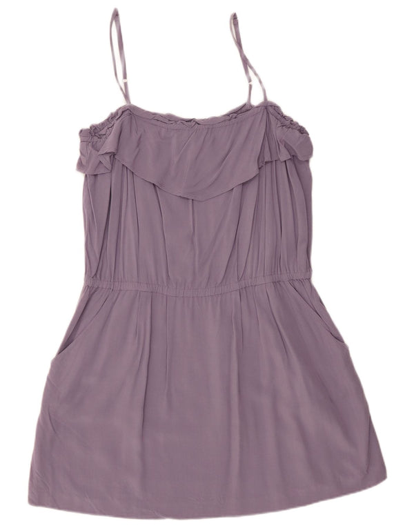 J. Crew Womens Sundress UK 12 Medium Purple Rayon