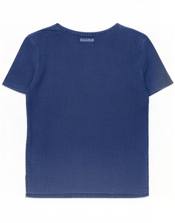 Zara Ανδρικό T-Shirt Top Small Navy Blue
