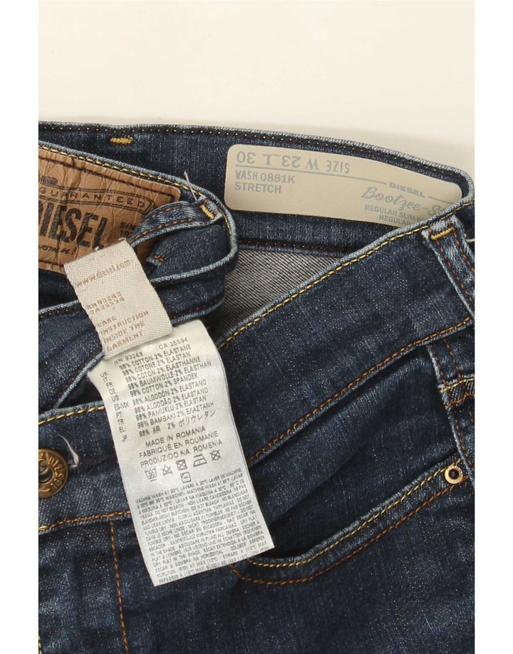 Diesel γυναικεία Bootzee-St Regular Slim Bootcut Jeans W23 L27 Navy Blue