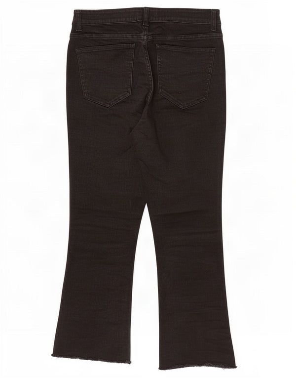Zara γυναικείο ψηλόμεσο τζιν μποτάκι EU 44 Large W34 L26 Μαύρο