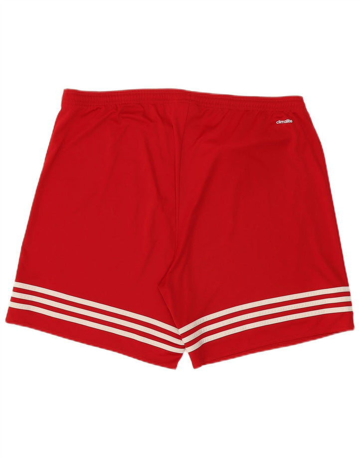 Ανδρικό αθλητικό σορτς Adidas Climalite XL Red Polyester
