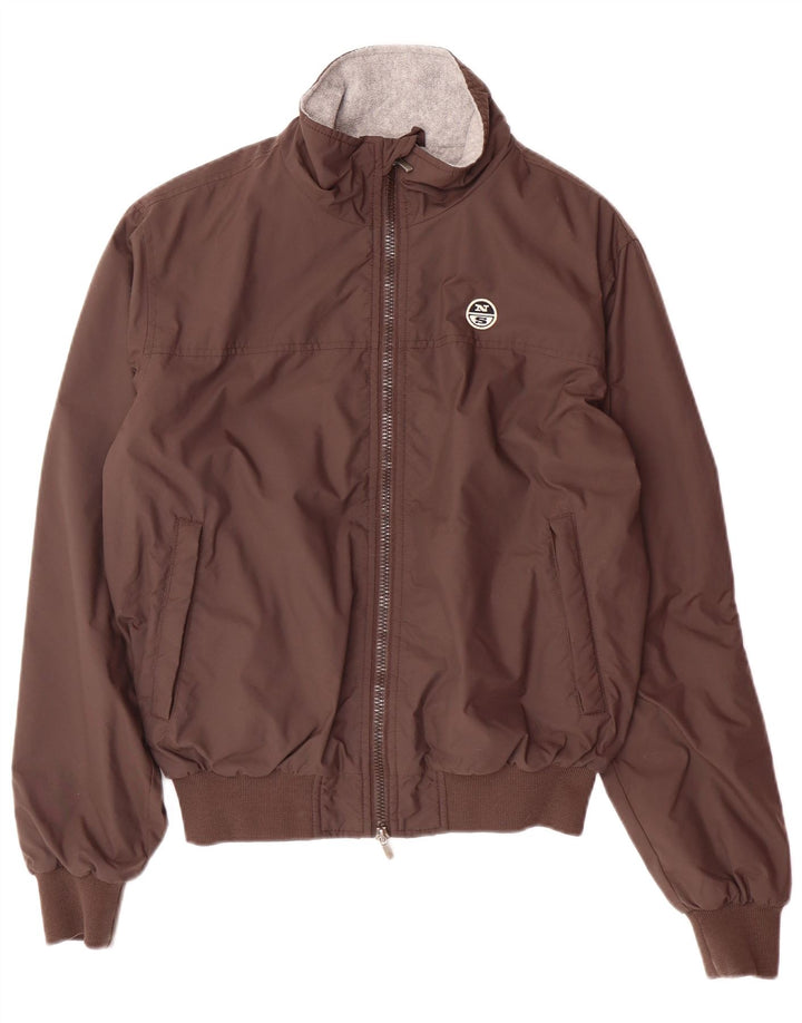 North SAILS Ανδρικό μπουφάν UK 36 Small Brown Polyamide