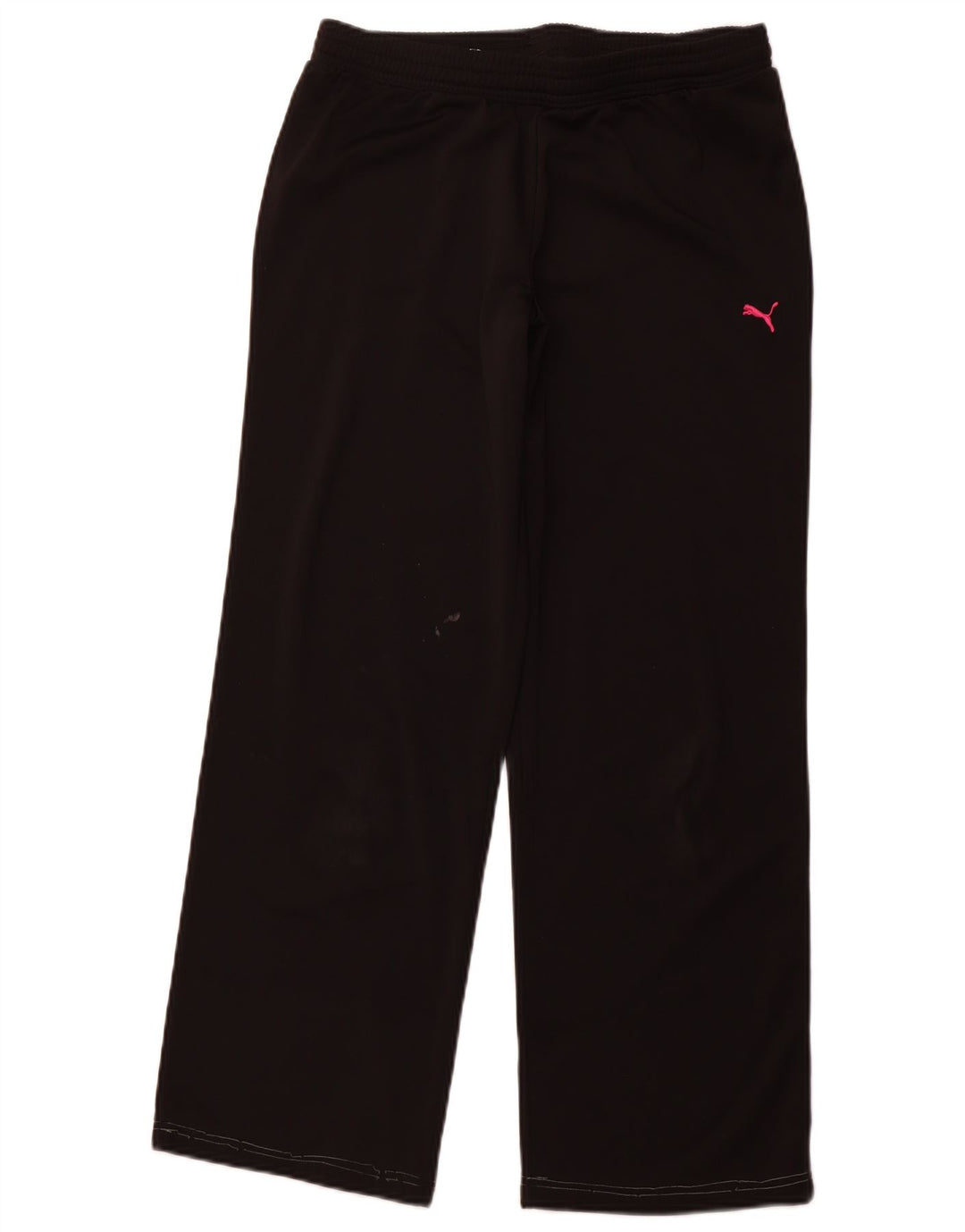 PUMA Γυναικεία αθλητική φόρμα Παντελόνι Joggers UK 12 Μεσαίου Μαύρου Πολυεστέρα