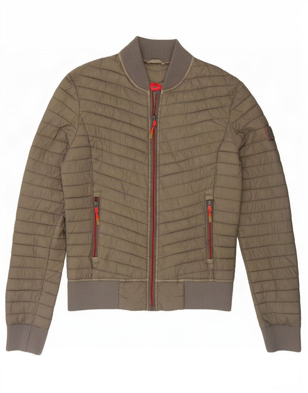 Superdry γυναικείο μπουφάν με επένδυση UK 6 XS Khaki Nylon