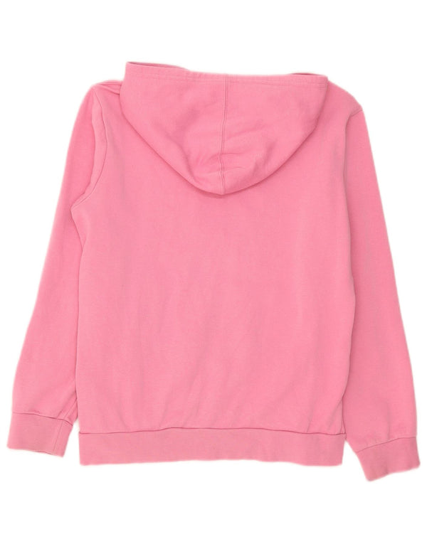 Champion Girls Hoodie Jumper 13-14 Years XL Pink Cotton