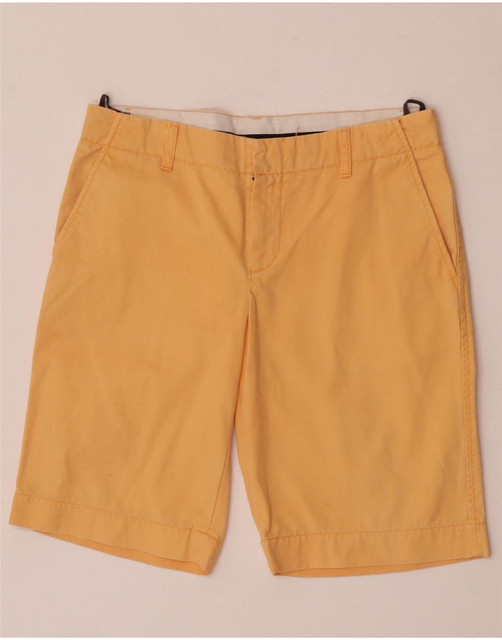 Gap Γυναικείο σορτς Chino US 8 Medium W32 Κίτρινο βαμβακερό