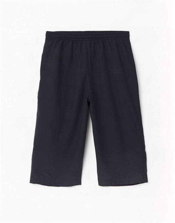 Adidas Γυναικείο Αθλητικό Σορτς Βερμούδας UK 12 Medium Navy Blue Polyester
