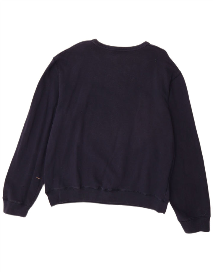 Ανδρικό γραφικό φούτερ LEVI'S Jumper Large Navy Blue από βαμβάκι