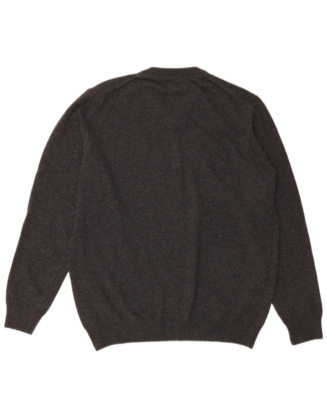 Ανδρικό πουλόβερ Barbour με V λαιμόκοψη 2XL γκρι μαλλί
