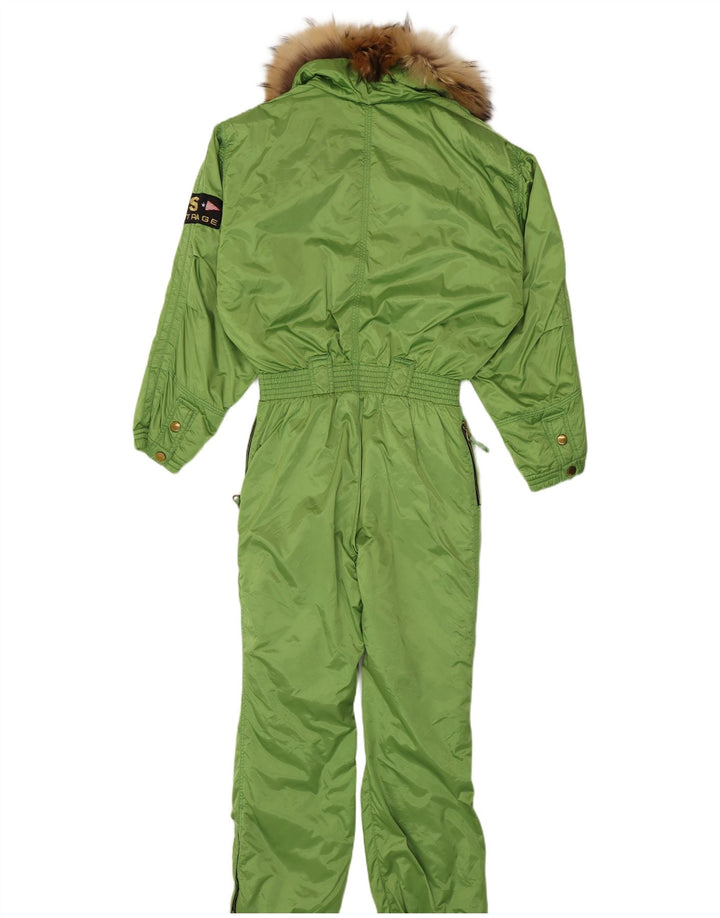 Outrage γυναικεία φόρμα σκι με κουκούλα UK 14 Large Green Polyester